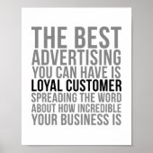 Poster Devis client loyaux (Devant)