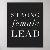 Poster Devis d'acteur drôle pour une femme forte (Devant)