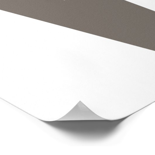 Poster Devis d'alimentation VII (Coin)