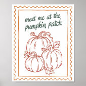 Poster Devis d'automne (Devant)
