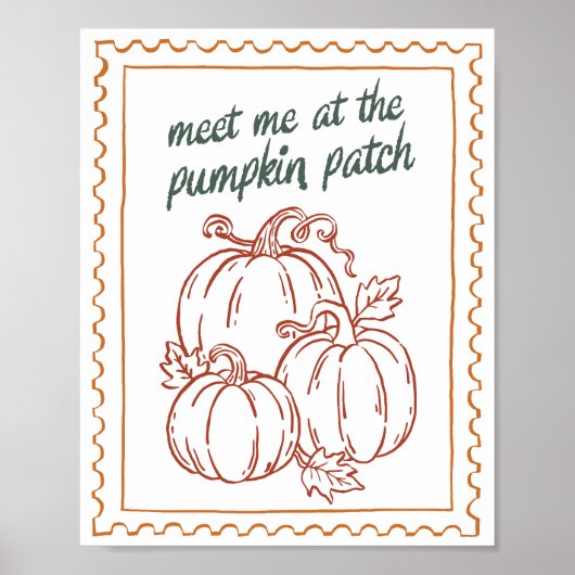 Poster Devis d'automne (Devant)