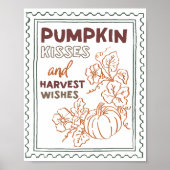 Poster Devis d'automne (Devant)