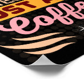 Poster Devis de café du technicien de clou instantané ten (Coin)