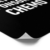 Poster Devis de cheveux de patient cancéreux Cheveux d'au (Coin)