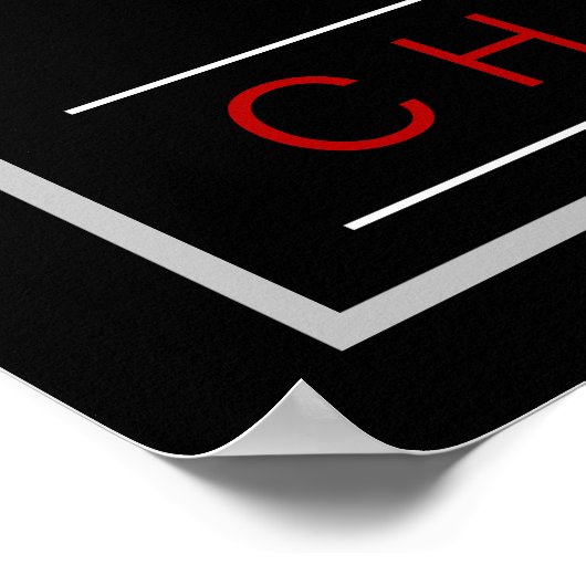 Poster Devis de défi motivationnel (Coin)