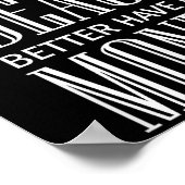 Poster Devis de détection de métal amusant - Graphique de (Coin)