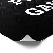 Poster Devis de joueur amusant (Coin)