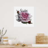 POSTER DEVIS DE SOEUR (Cuisine)