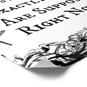 Poster Devis de vie inspirationnelle (Coin)