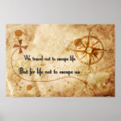 Poster Devis de voyage (Devant)