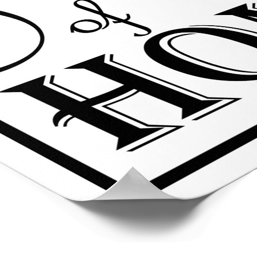 Poster Devis design cuisine (Coin)