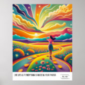 POSTER DEVIS D'INSPIRAGE DE RUMI (Devant)