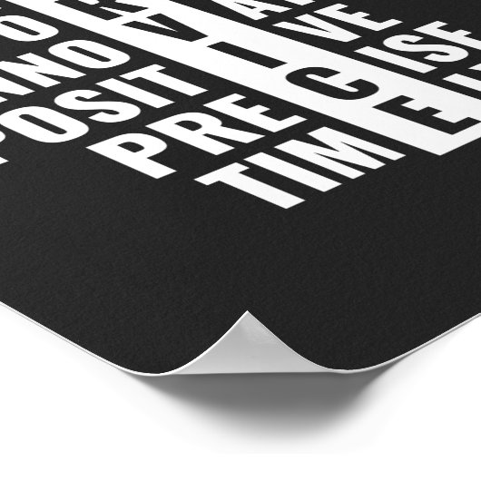 Poster Devis du service à la clientèle pour Office et Hom (Coin)