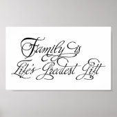 Poster Devis famille (Devant)