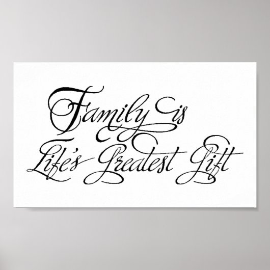 Poster Devis famille (Devant)