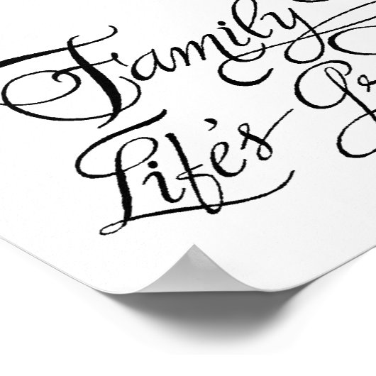 Poster Devis famille (Coin)