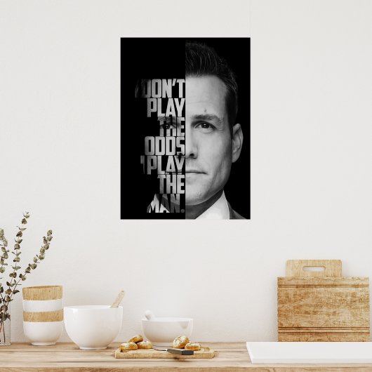 Poster Devis Harvey Specter (Cuisine)