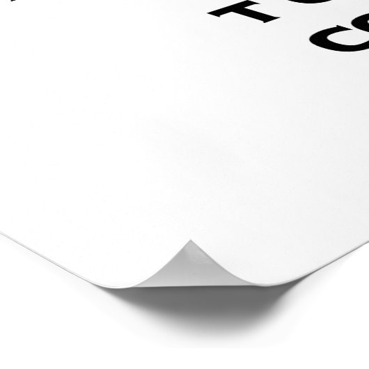 Poster Devis inspirant (Coin)