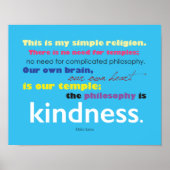 Poster Devis inspirant (Devant)