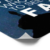 Poster Devis inspirant | Objectifs Motivationnels Stars S (Coin)