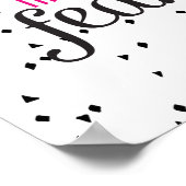 Poster Devis Inspirationnel Dreams (Coin)