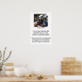 Poster Devis Justin Dart 1 (Cuisine)
