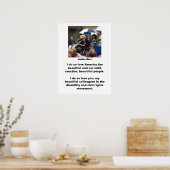 Poster Devis Justin Dart 1 (Cuisine)