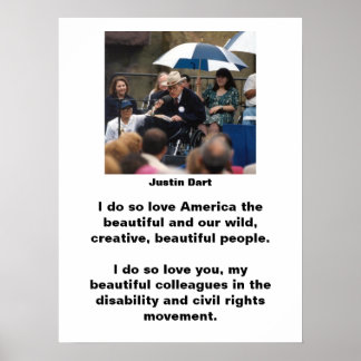 Poster Devis Justin Dart 1