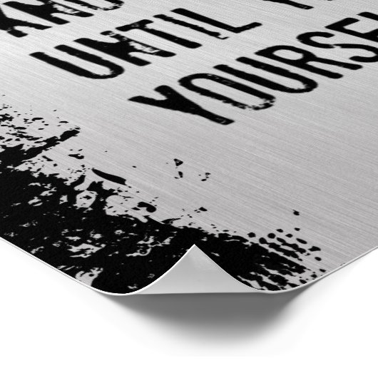 Poster Devis motivationnel (Coin)