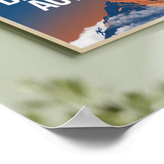 Poster Devis motivationnel (Coin)