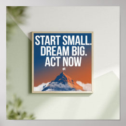 Poster Devis motivationnel