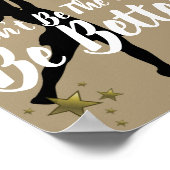 Poster Devis Netball Motivationnel De Tireur D'Objectif (Coin)