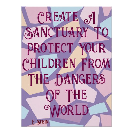 Poster Devis Protéger vos enfants (Devant)