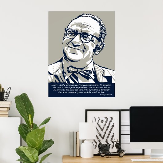 Poster Devis Rothbard (Bureau à domicile)