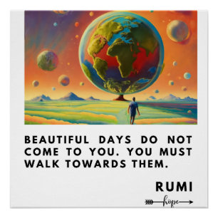 POSTER DEVIS RUMI HOPE