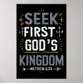 Poster Dévoiler la grâce : Chercher d'abord, Royaume des (Devant)