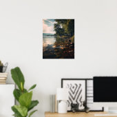 Poster Dévoiler la magie d'une Lakeshore luxuriante (Bureau à domicile)