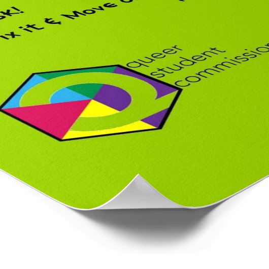 Poster Dévoiler Pronoun (Coin)