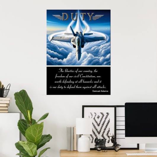 Poster Devoir : Ascent de Super Hornet (Bureau à domicile)
