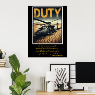 Poster Devoir : cicatrices du service