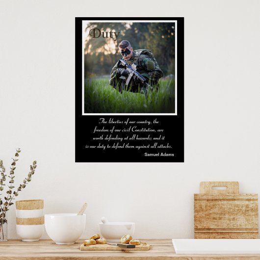 Poster Devoir : Préparé pour l'inconnu (Cuisine)