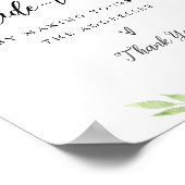 Poster DEVON Adresse du panneau Fête des mariées Envelopp (Coin)