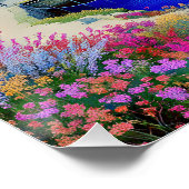 Poster "Devon Harbour Dreamscape" - Un paysage marin angl (Coin)