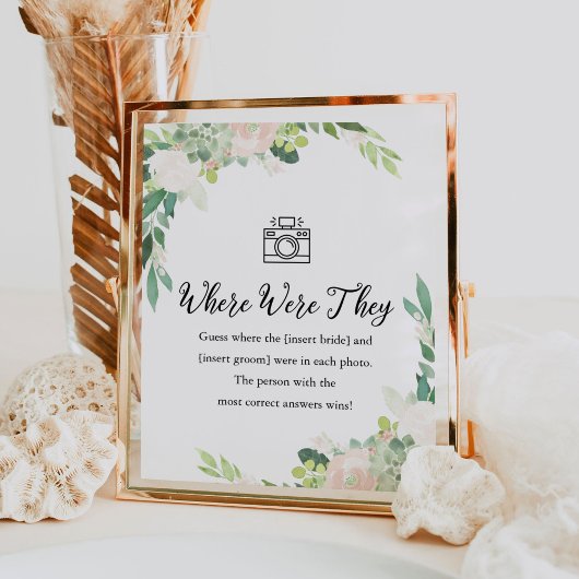 Poster DEVON Où Étaient-Ils Fête des mariées Jeu Signal