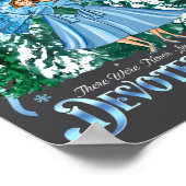 Poster Devoted Sisters Merry Christmas White Xmas Pajamas (Coin)