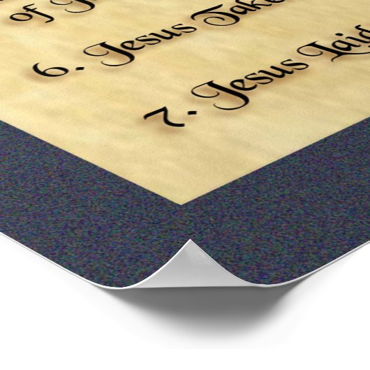 Poster Dévotion à Notre Dame des Douleurs. (Coin)