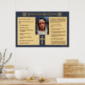 Poster Dévotion à Notre Dame des Douleurs. (Cuisine)