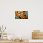 Poster Dévotion radiante de Saint Jean de Capistrano (Cuisine)