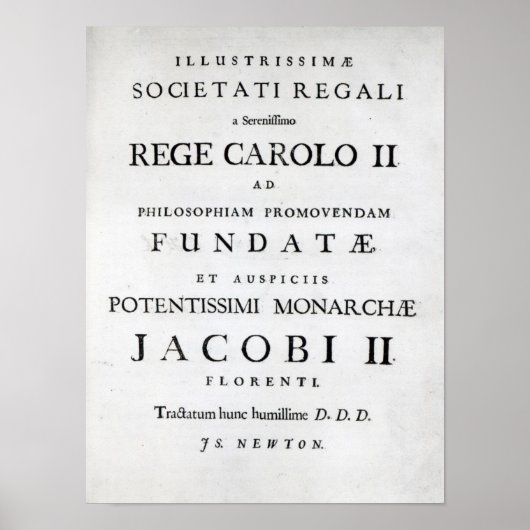 Poster Dévouement à la Société royale (Devant)