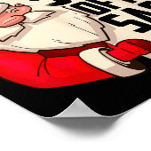 Poster Devrait Voir La Taille De Mon Sack Drôle Père Noël (Coin)